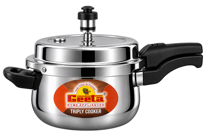 Geeta Triply Pressure Cooker 3L – Premium Triply, Family Comfort