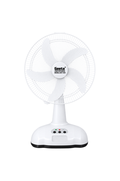 Geeta Charging Fan 16" Table – Powerful Portability, Lasting Cool