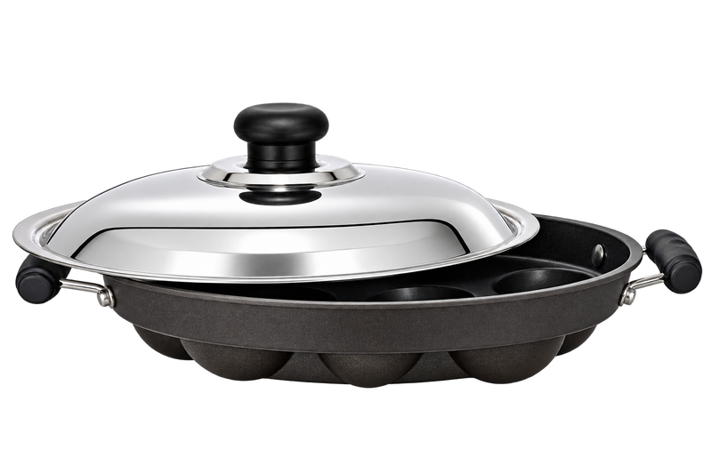 Geeta Non-Stick Appam Pan (Medium Weight)
