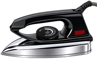 Geeta Black handle – Light weight. efficient, iron box