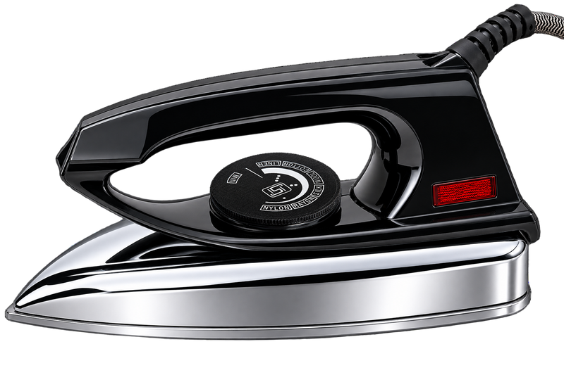 Geeta Black handle – Light weight. efficient, iron box