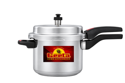 Clino Aluminum Pressure Cooker 10L – ISI Certified Safety