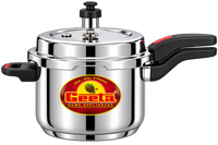 Clino Aluminum Pressure Cooker 10L – ISI Certified Safety