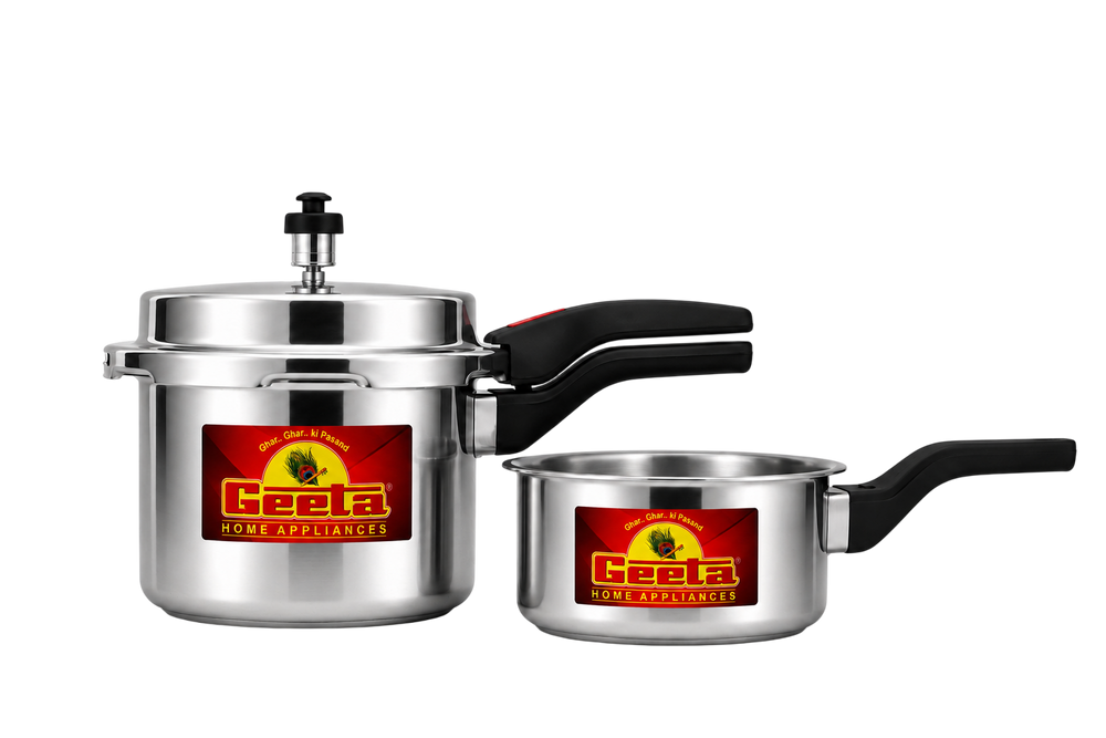 Geeta Combi 3L (Cooker + Mini Pan + Dosa Tawa)