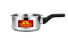 Geeta Combi 3L (Cooker + Mini Pan + Dosa Tawa)