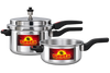 Geeta Combi 5L (Cooker + Junior Pan) – ISI Certified Safety
