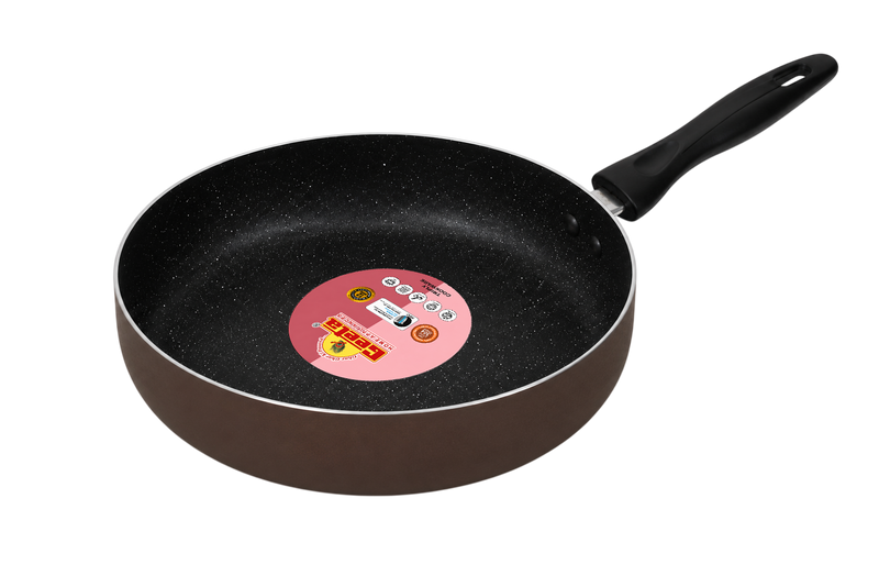 Geeta Non-Stick Set Deluxe Glass Lid – PFOA-Free Non-Stick Coatin