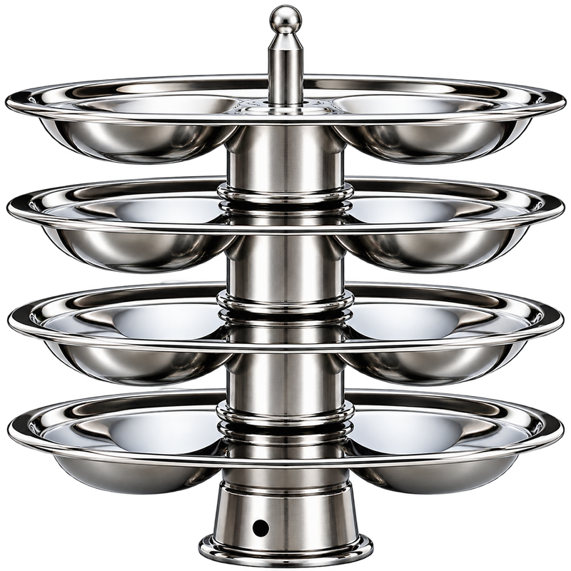 Geeta SS Idly Cooker 4 Plates – Stainless Steel Body