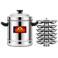 Geeta SS Idly Cooker 6 Plates – More Idlies, More Happiness