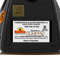 Geeta Plancha Gold – Premium finish , iron box