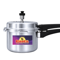 Pop Aluminum Pressure Cooker 5L – ISI Certified Safety