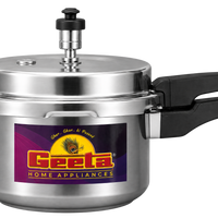 Pop Aluminum Pressure Cooker 5L – ISI Certified Safety