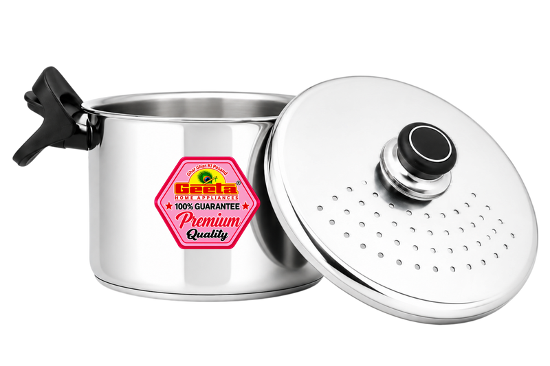 Geeta Rice Strainer (Without Glass Lid & Idly Stand)
