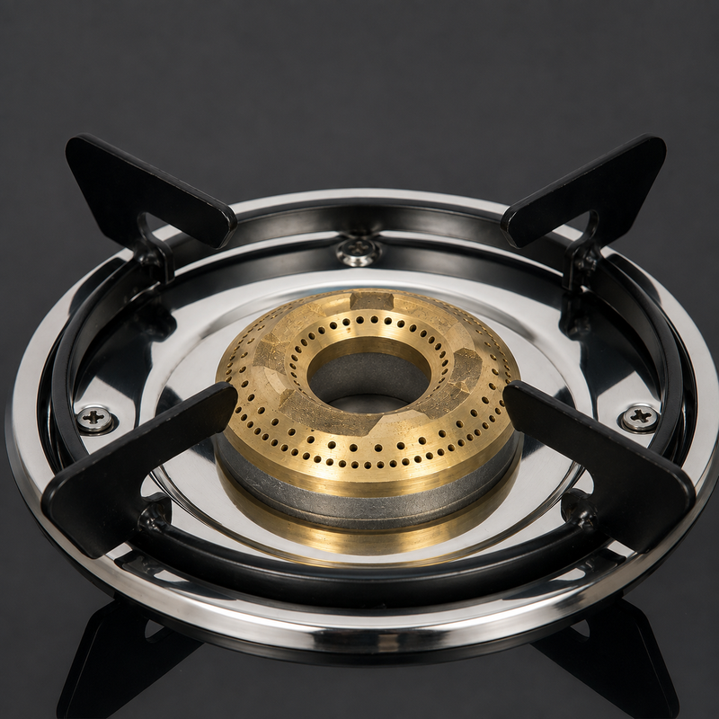 Glass Top 2B Rapido SS – Fast Ignition, Sleek Design