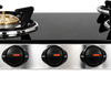 Glass Top 4B Regular – Four Burners, Complete Kitchen