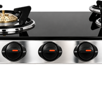 Glass Top 4B Regular – Four Burners, Complete Kitchen