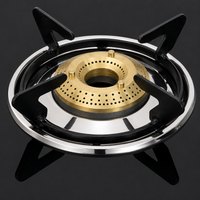 Glass Top 4B Regular – Four Burners, Complete Kitchen