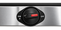 Glass Top 2B Rapido SS – Fast Ignition, Sleek Design