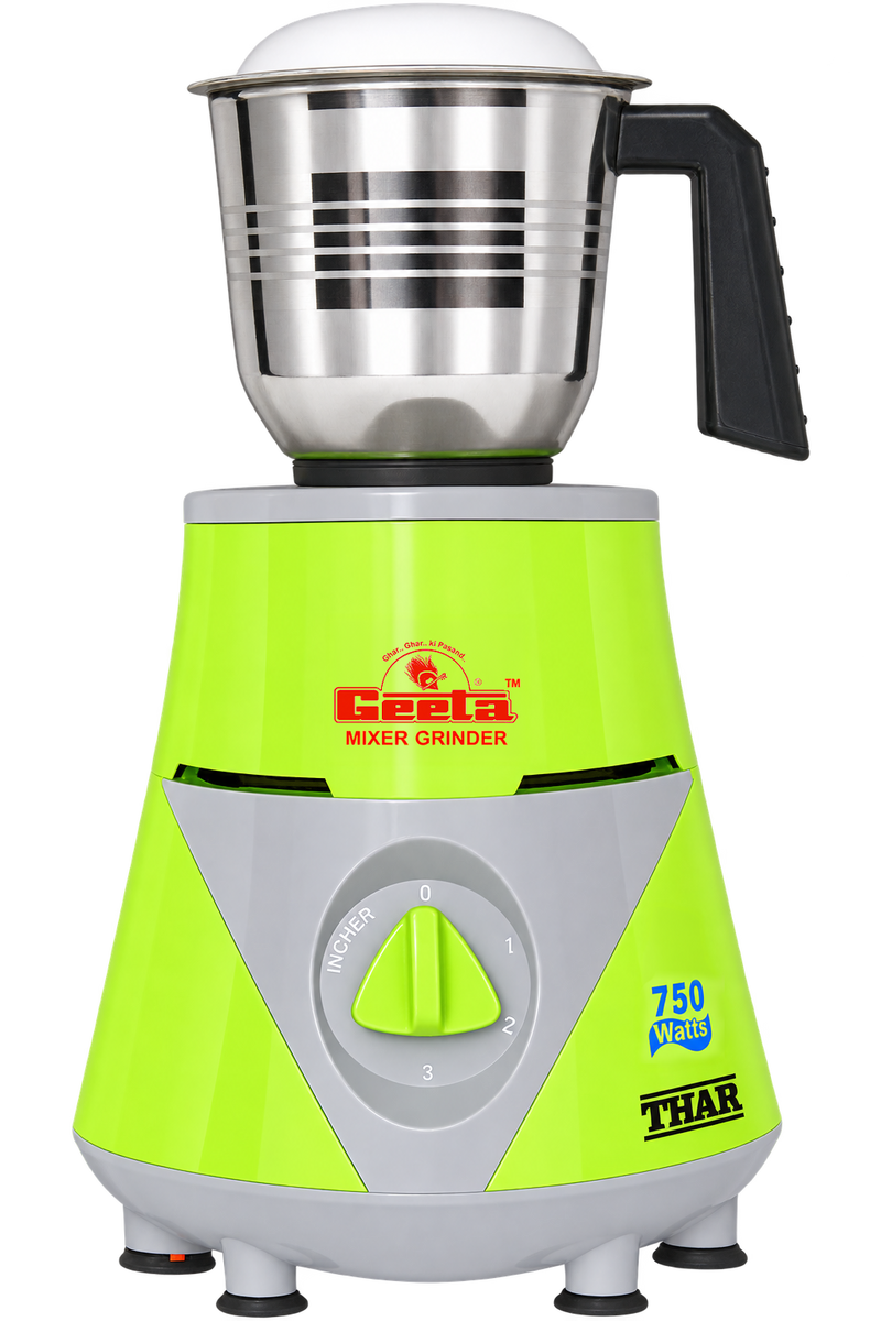 Geeta Thar 3 Jar (750W) – Reliable Power, Everyday Grinding