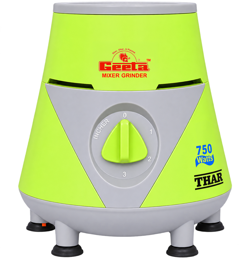 Geeta Thar 3 Jar (750W) – Reliable Power, Everyday Grinding