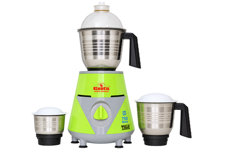Geeta Thar 3 Jar (750W) – Reliable Power, Everyday Grinding