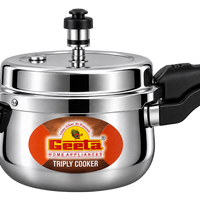 Geeta Triply Pressure Cooker 1.5L – Triply Stainless Steel Body