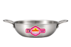 Geeta Triply Kadai 22No (SS Lid) – Triply Quality, Large Cooking