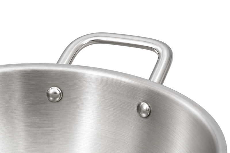 Geeta Triply Kadai 26No (SS Lid) – Professional XL, Triply Built