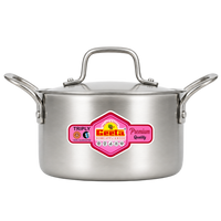 Geeta Triply Casserole 22No – Triply Stainless Steel Body