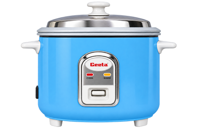 Geeta Rice Cooker 2.8L SS Bowl – Hygiene-First Premium Cooking