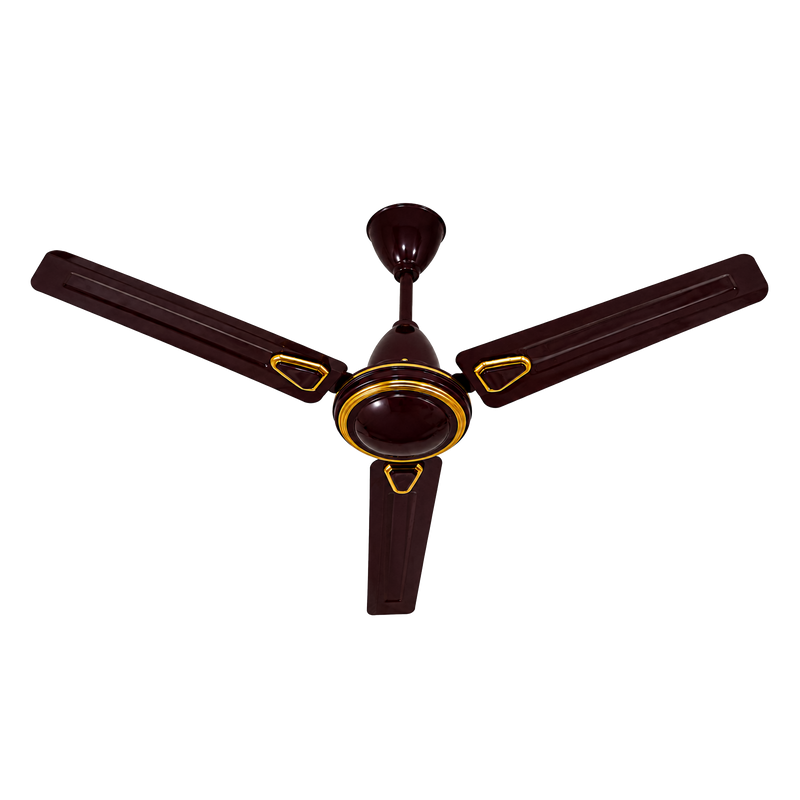 Gitko Fan MS Blade Brown Deluxe – Classic Brown, Reliable Cooling