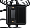 Black Table Fan 9" Minio Metal (High Speed)