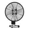 Black Table Fan 9" Minio Metal (High Speed)